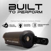 Musclefood Typhoon Plastic Gym Shaker